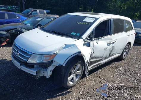 2012 Honda Odyssey Ex-L из США, поврежденный, VIN 5FNRL5H6XCB015955